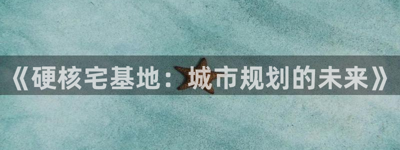 富联娱乐官方网站首页下载：《硬核宅基地：城市规划的未来》