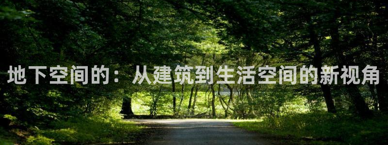 富联娱乐首页网站登录：地下空间的：从建筑到生活空间的新视角