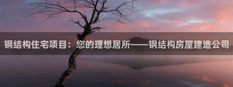 富联娱乐平台登录不了了：钢结构住宅项目：您的理想居所——钢结构房屋建造公司