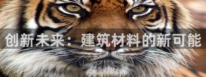 富联娱乐注册登录入口：创新未来：建筑材料的新可能