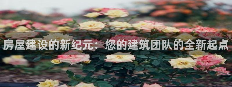 富联娱乐于六七五一38：房屋建设的新纪元：您的建筑团队的全新起点