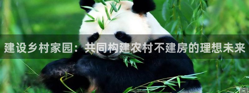 富联娱乐客户端登录不上：建设乡村家园：共同构建农村不建房的理想未来